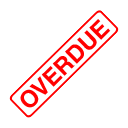 overdue